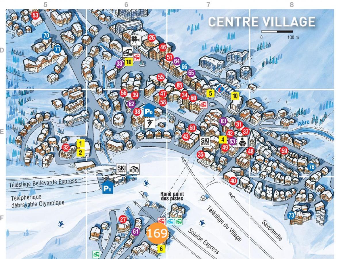 Val-D'Isere - 2 Pieces + Cabine Au Pied Des Pistes エクステリア 写真